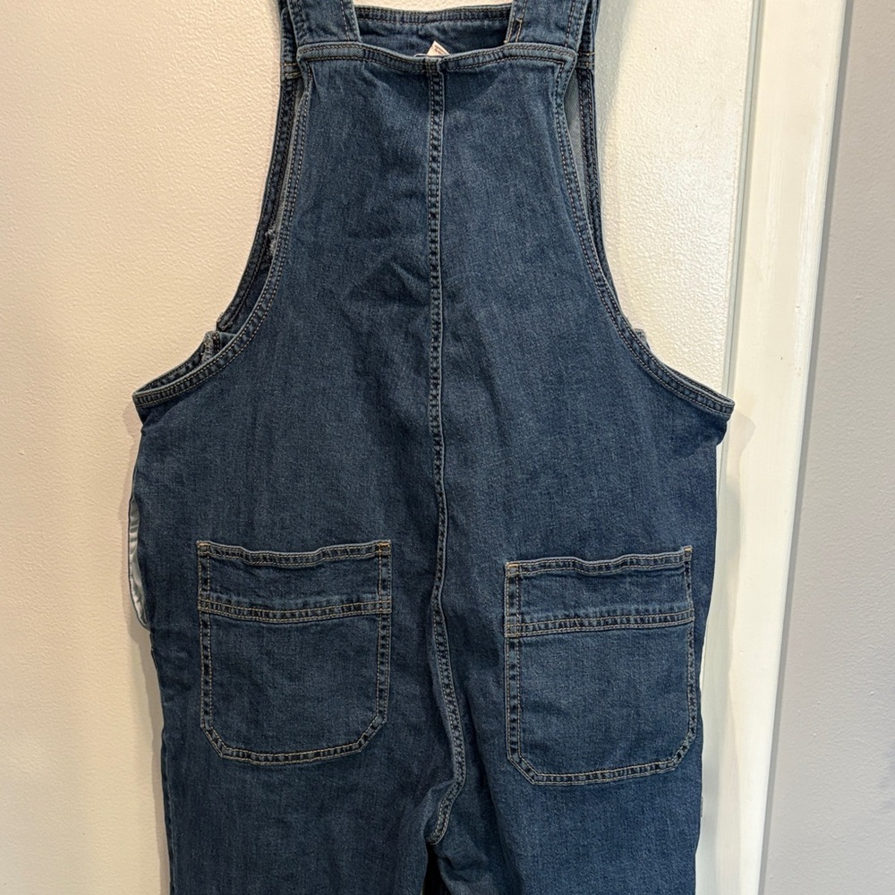 Blue Denim Overalls Dress - Picture 5 of 6